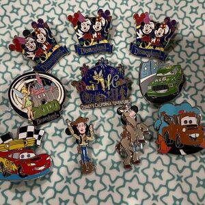 Collectible’s Disney Land Pins.